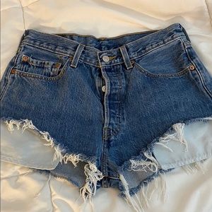 Levi’s vintage denim shorts